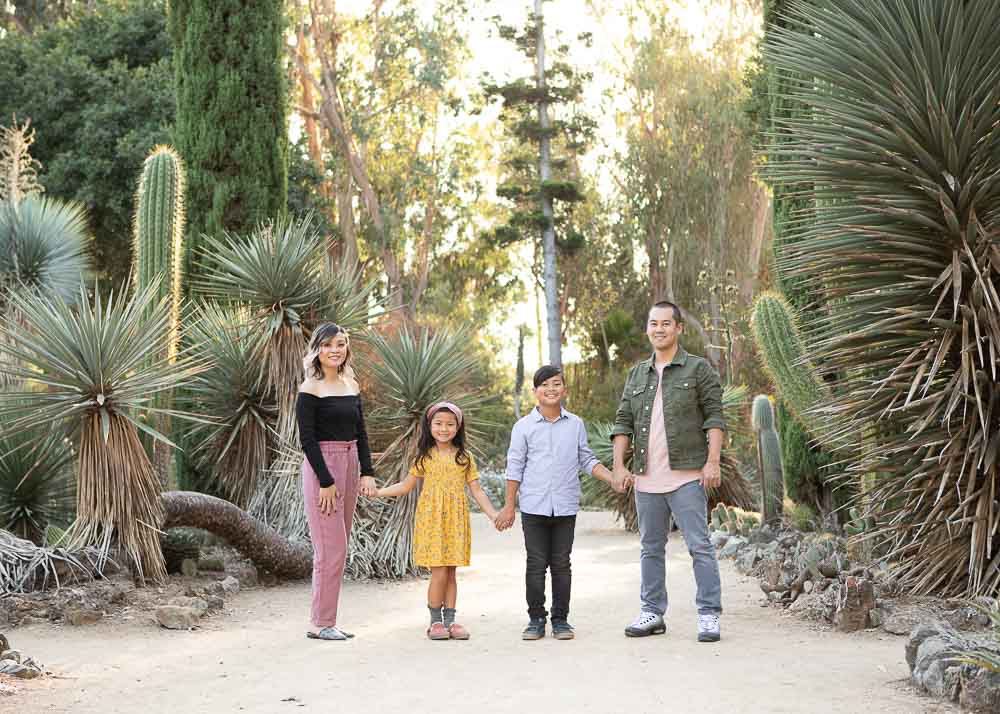 The Arizona Cactus Garden Family Photographer
