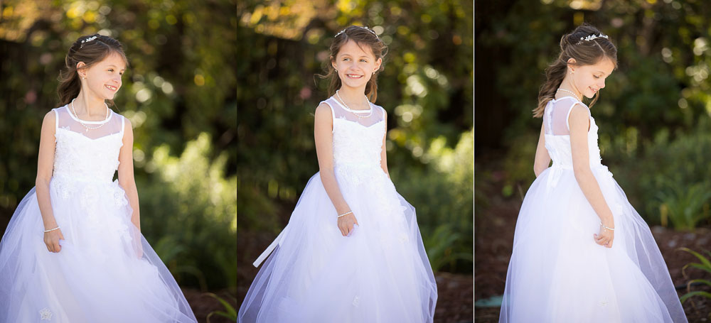 Danville, Bay Area first communion photo session