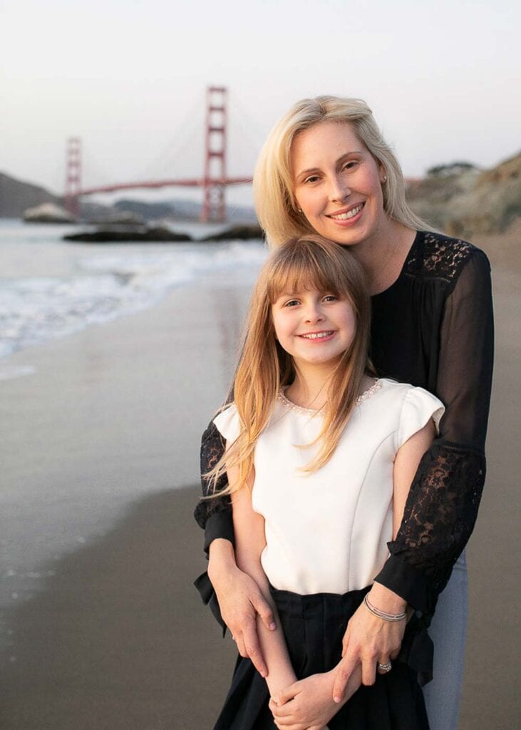 Baker Beach Family photo