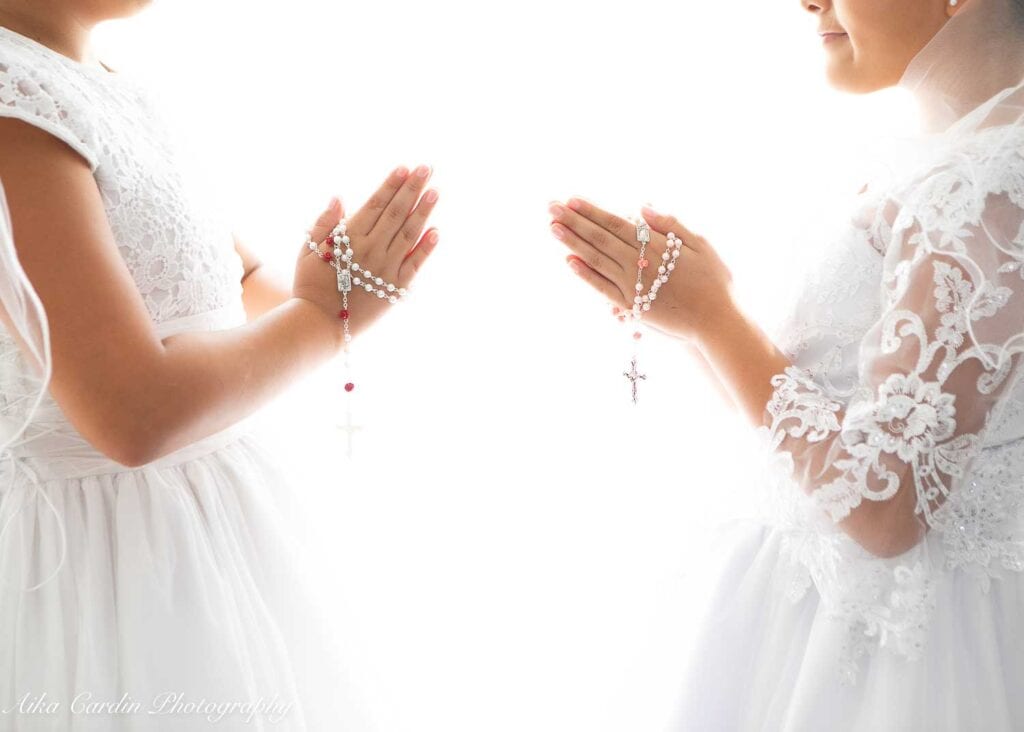 First Communion Photo Session in Walnut Creek, Bay Area