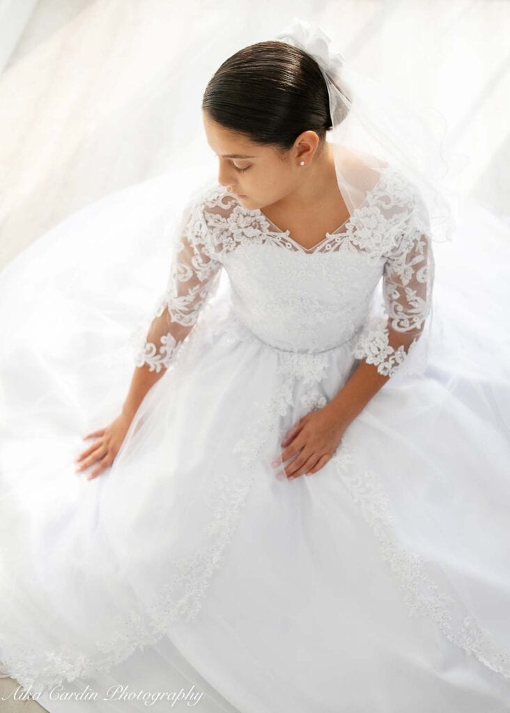 First Communion Photo Session in Walnut Creek, Bay Area