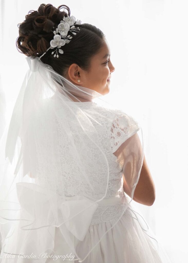 First Communion Photo Session in Walnut Creek, Bay Area