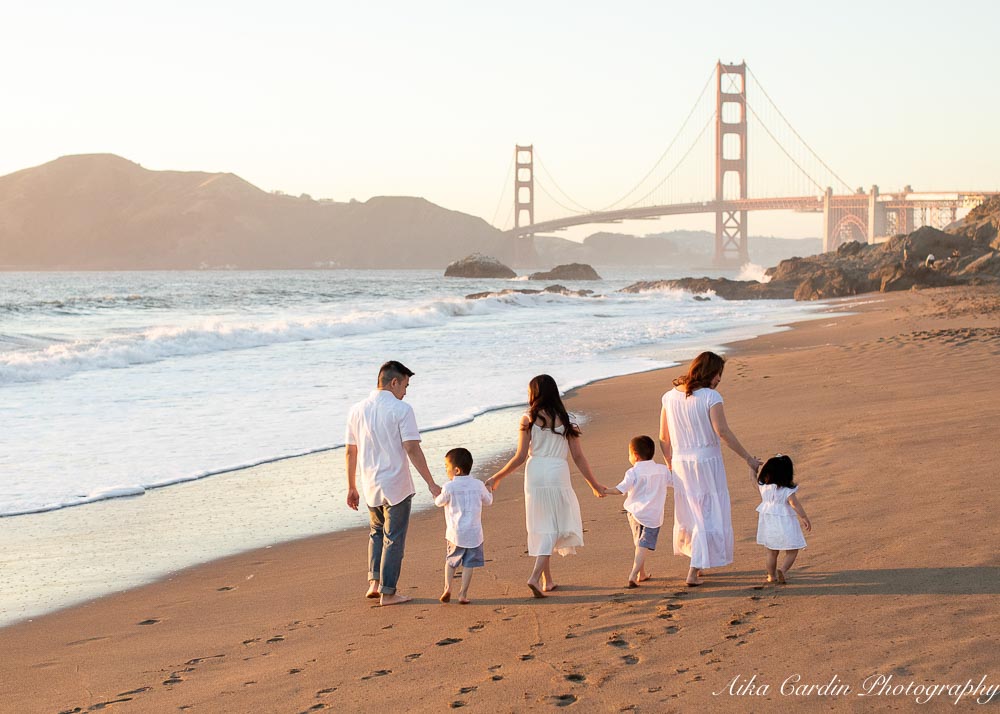 Presidio & Baker Beach San Francisco best Family Photographer