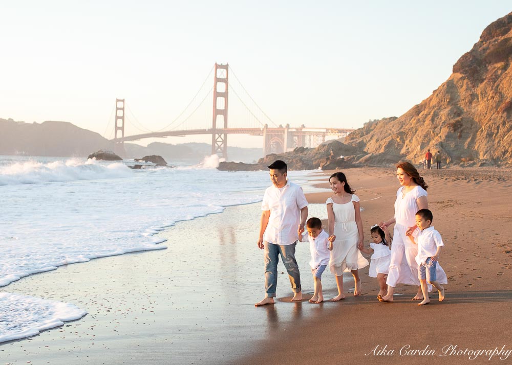 Presidio & Baker Beach San Francisco best Family Photographer