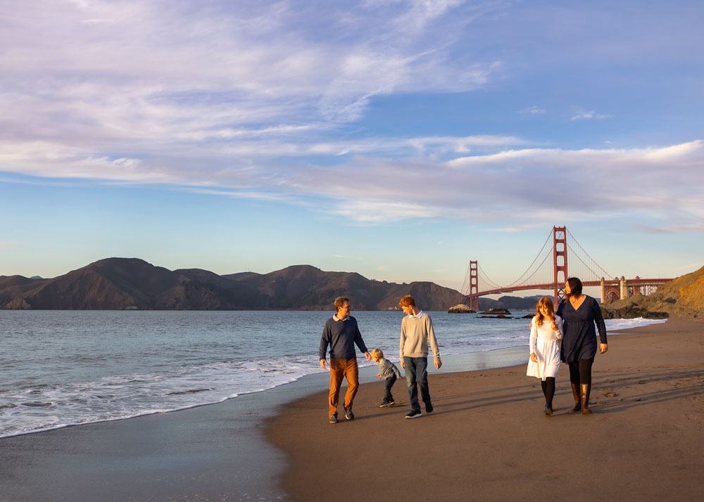 Golden Gate Bridge Family photo session