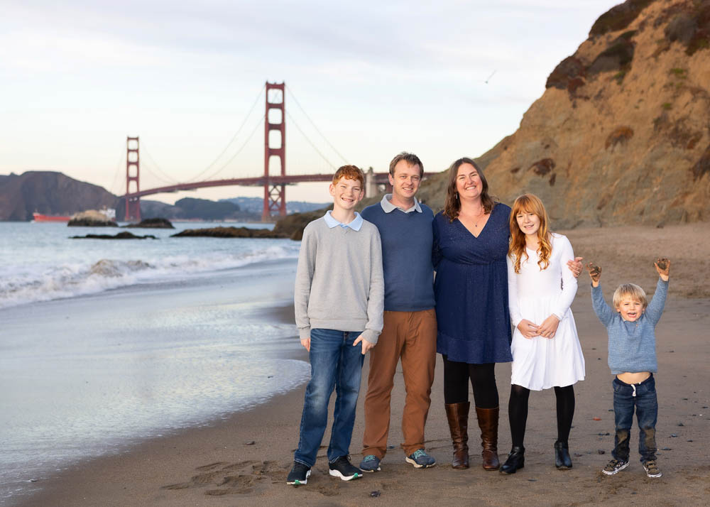Golden Gate Bridge Family photo session